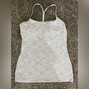 Lululemon tank top with built in bra